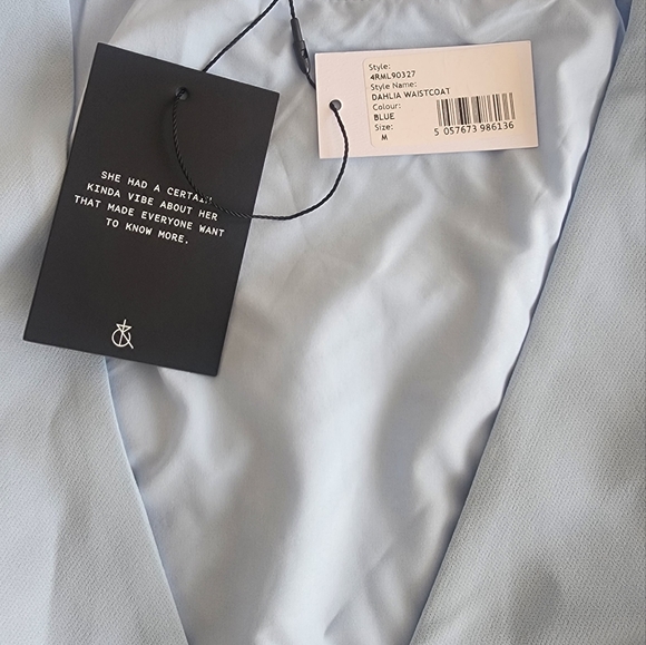 NWT cropped waistcoat from 4th Reckless - Picture 4 of 7